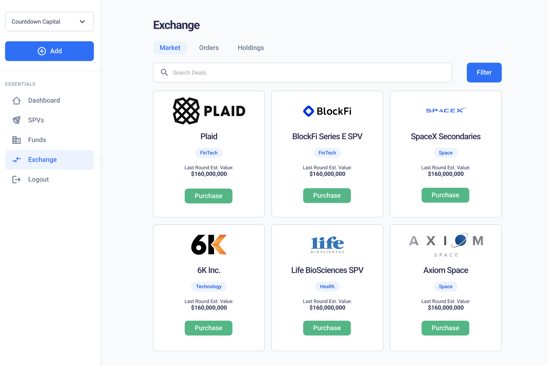 Allocations Exchange
